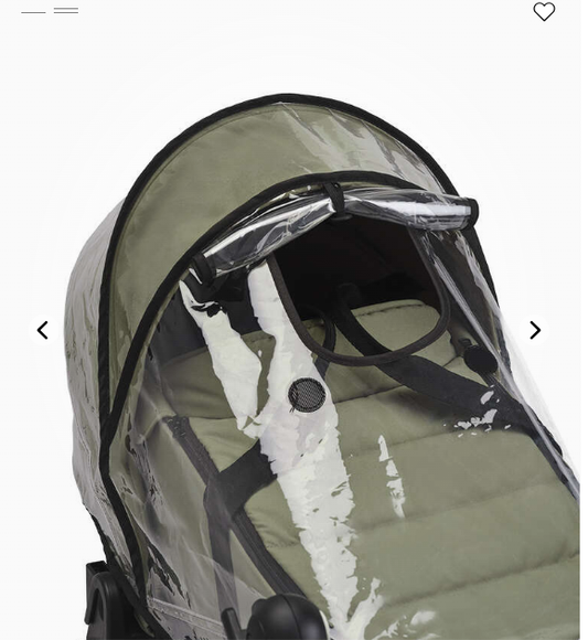 Stokke YOYO Newborn Shell Rain Cover