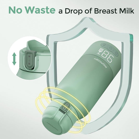 Momcozy MW05 – Ngrohës Portativ për Qumësht dhe Ujë për Udhëtim, 500ml