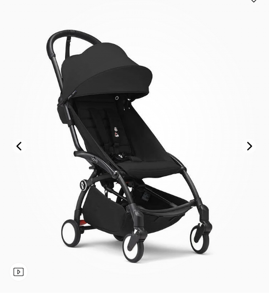 Stokke YOYO3 Stroller - Black Frame