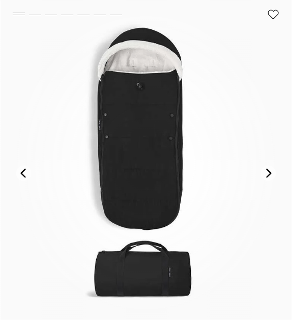 Stokke YOYO Footmuff