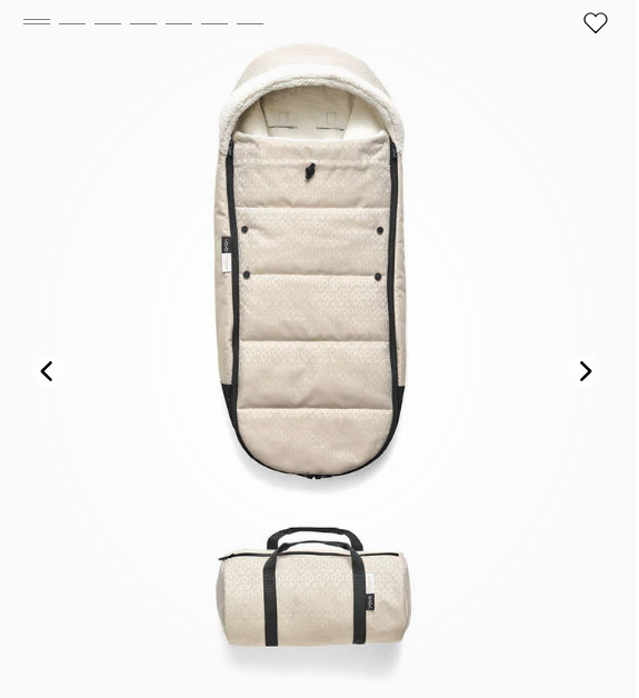 Stokke YOYO Footmuff X Bonpoint