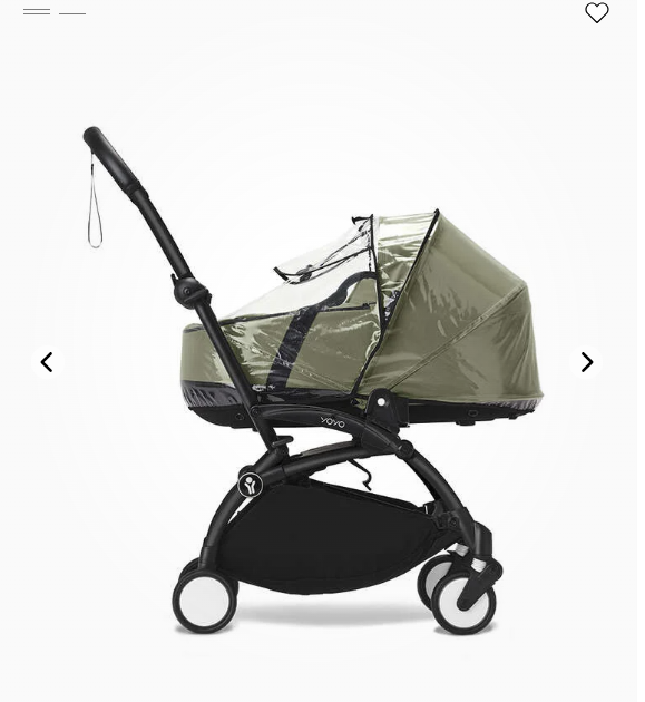 Stokke YOYO Newborn Shell Rain Cover
