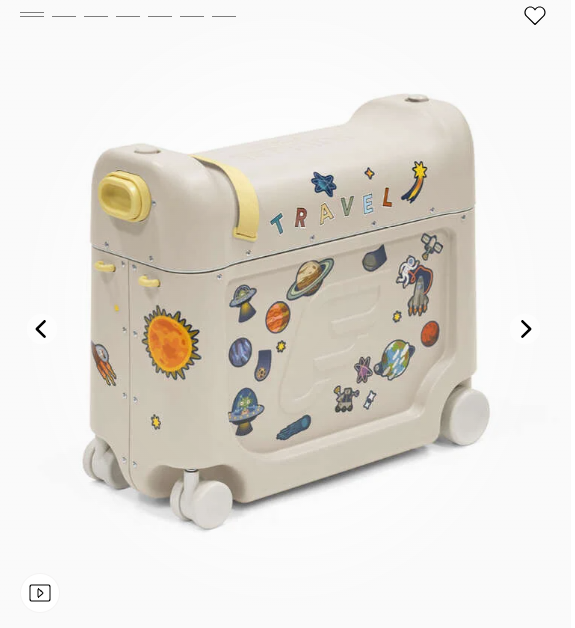 Stokke JetKids BedBox - Ride-On Suitcase & Bed