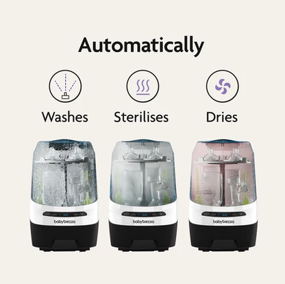 Baby Brezza Bottle Washer Pro - All In One Washer, Steriliser, Dryer
