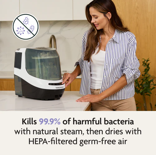 Baby Brezza Bottle Washer Pro - All In One Washer, Steriliser, Dryer