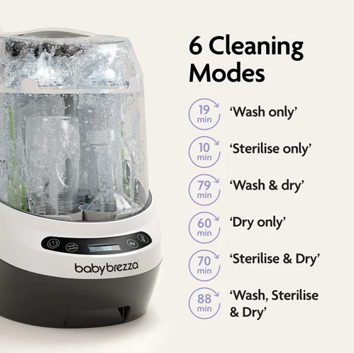 Baby Brezza Bottle Washer Pro - All In One Washer, Steriliser, Dryer
