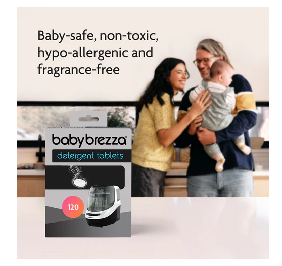 Baby Brezza Detergent Tablets for Bottle Washer Pro® 120 Tablets