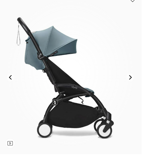 Stokke YOYO3 Stroller - Black Frame
