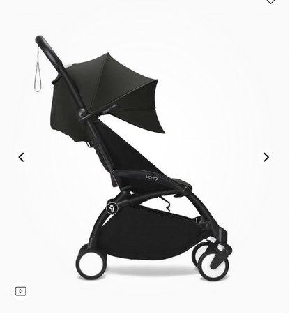 Stokke YOYO3 Stroller - Black Frame