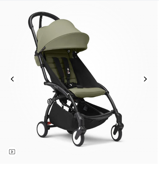 Stokke YOYO3 Stroller - Black Frame