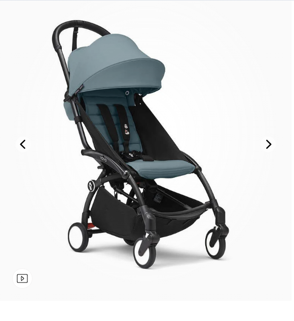 Stokke YOYO3 Stroller - Black Frame