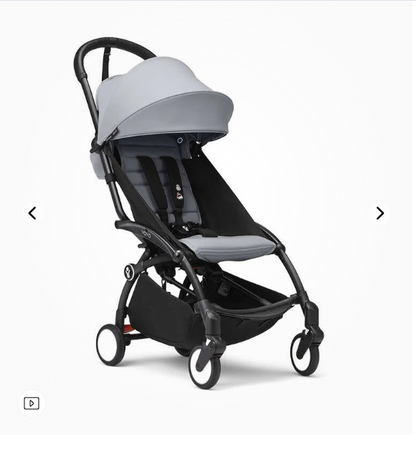 Stokke YOYO3 Stroller - Black Frame