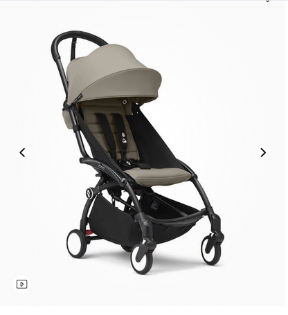 Stokke YOYO3 Stroller - Black Frame