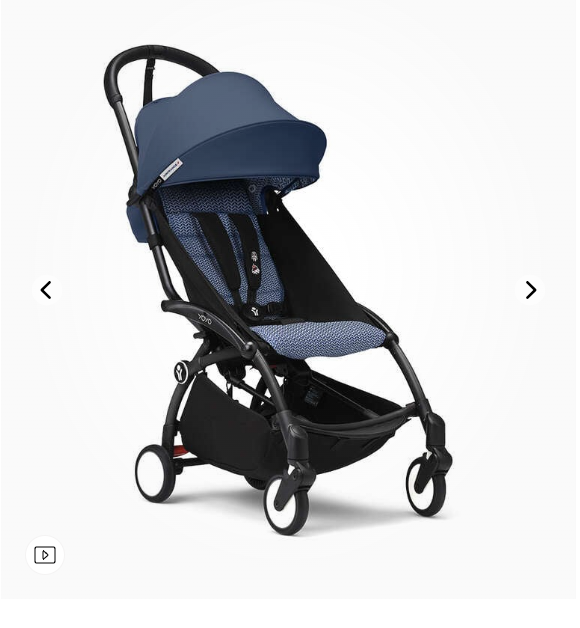 Stokke YOYO3 Stroller - Black Frame