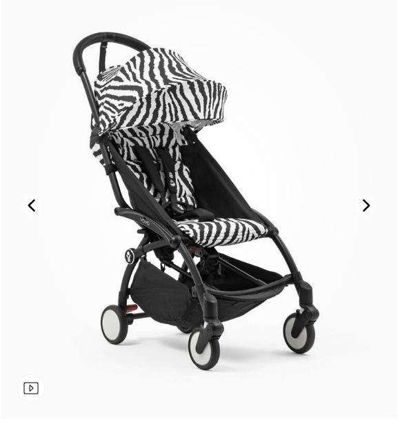 Stokke YOYO3 Stroller - Black Frame