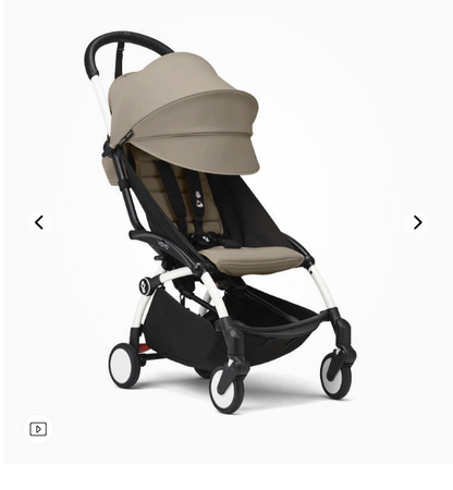 Stokke YOYO3 Stroller - White Frame