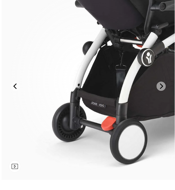 Stokke YOYO3 Stroller - White Frame