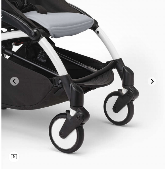Stokke YOYO3 Stroller - White Frame