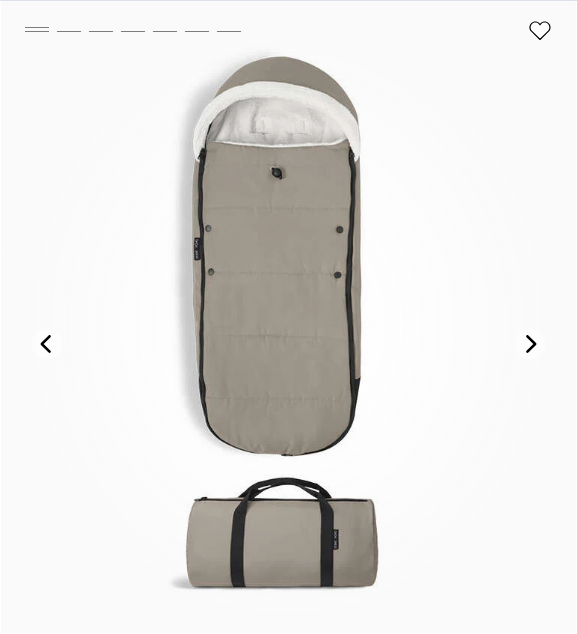Stokke YOYO Footmuff