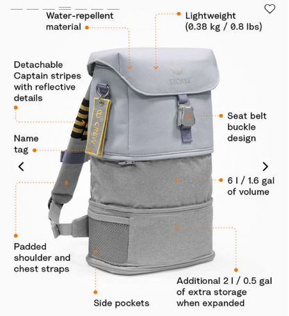 Stokke JetKids Crew Backpack