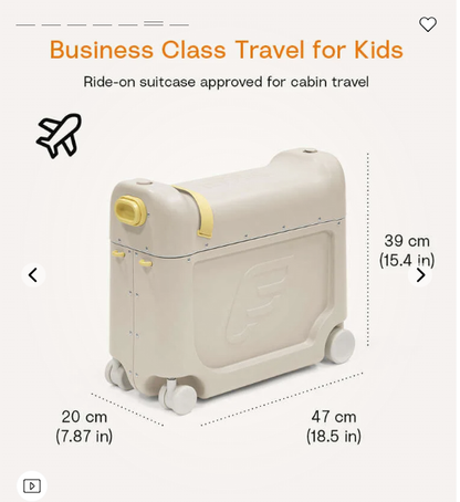 Stokke JetKids BedBox - Ride-On Suitcase & Bed