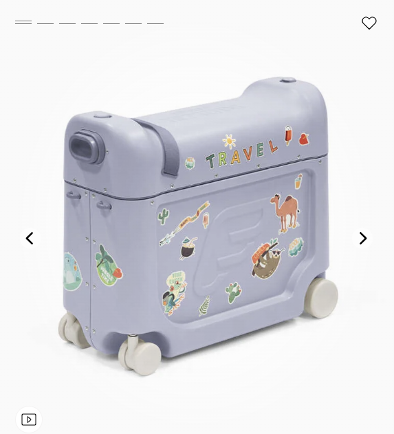Stokke JetKids BedBox - Ride-On Suitcase & Bed
