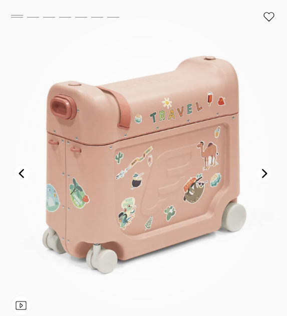 Stokke JetKids BedBox - Ride-On Suitcase & Bed