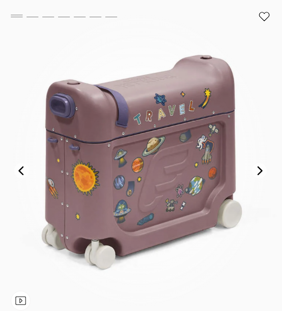 Stokke JetKids BedBox - Ride-On Suitcase & Bed