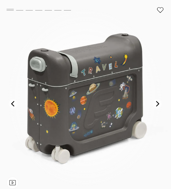 Stokke JetKids BedBox - Ride-On Suitcase & Bed