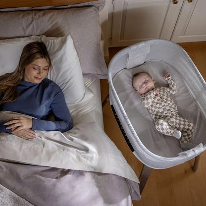 Graco Eluma Nest Bedside Crib - Luna