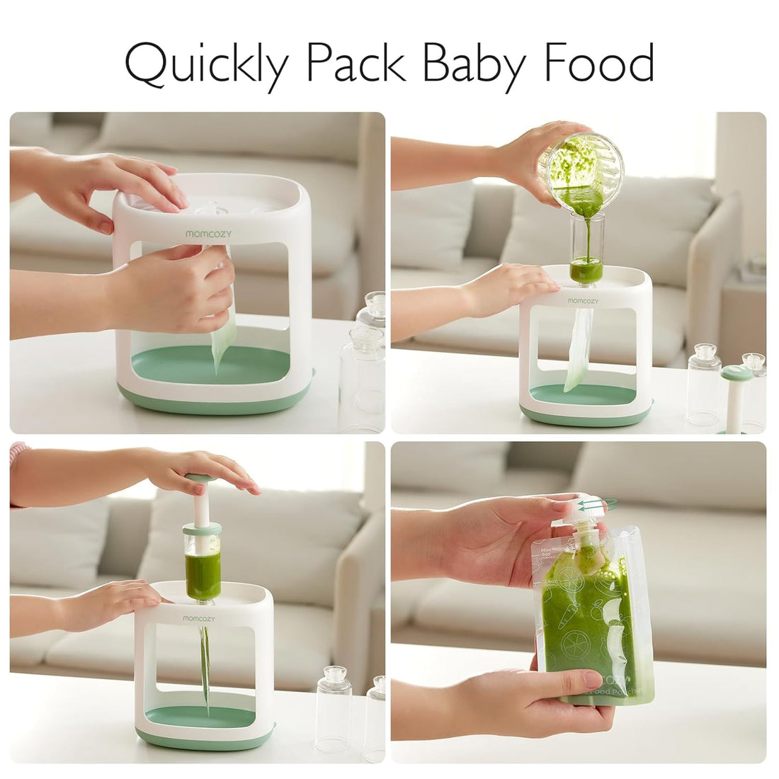 Momcozy përgatitës ushqimi për bebe