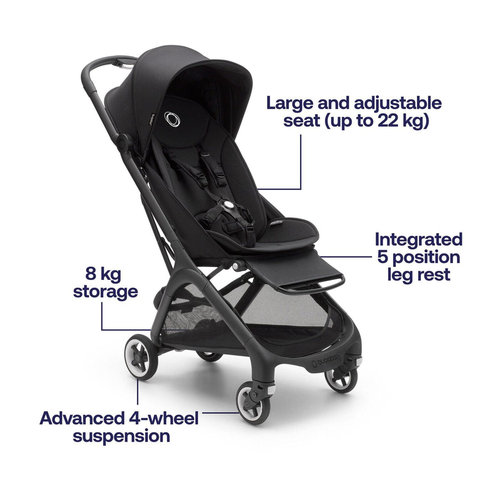 Bugaboo Butterfly - Midnight Black