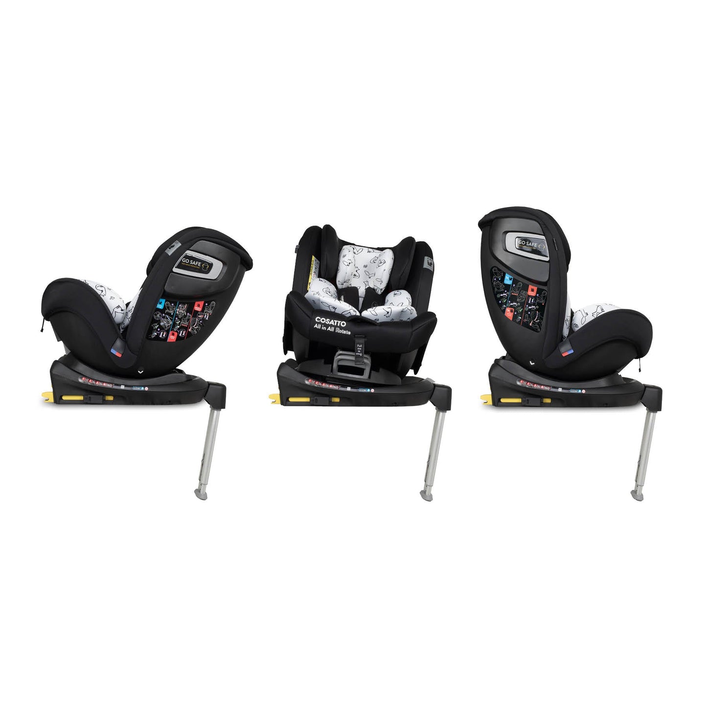 Cosatto All in All 360 Rotate Car Seat Foxed - 0 to 12 Years