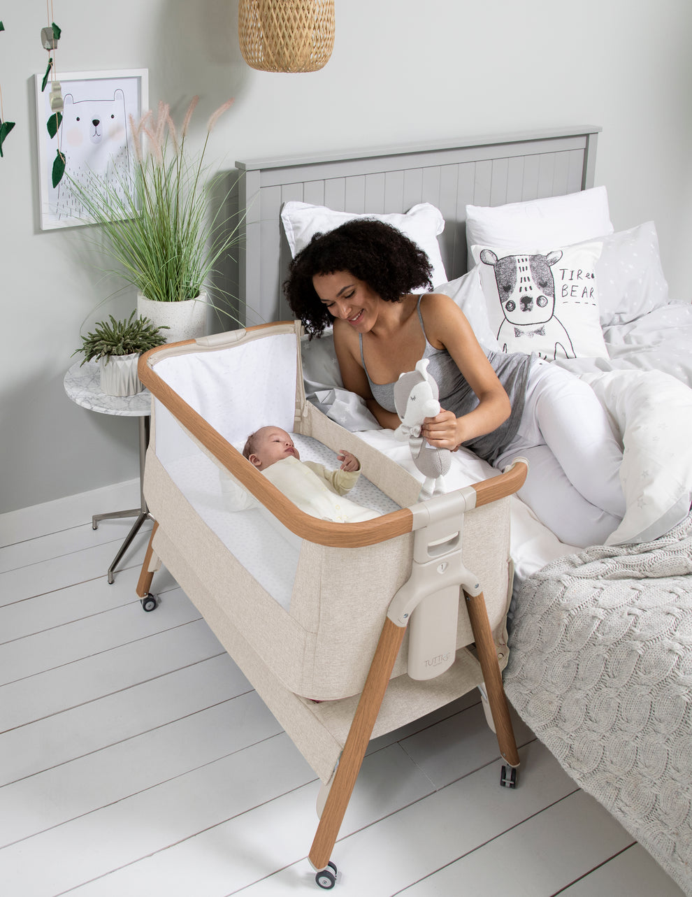 Tutti Bambini CoZee Air Bedside Crib