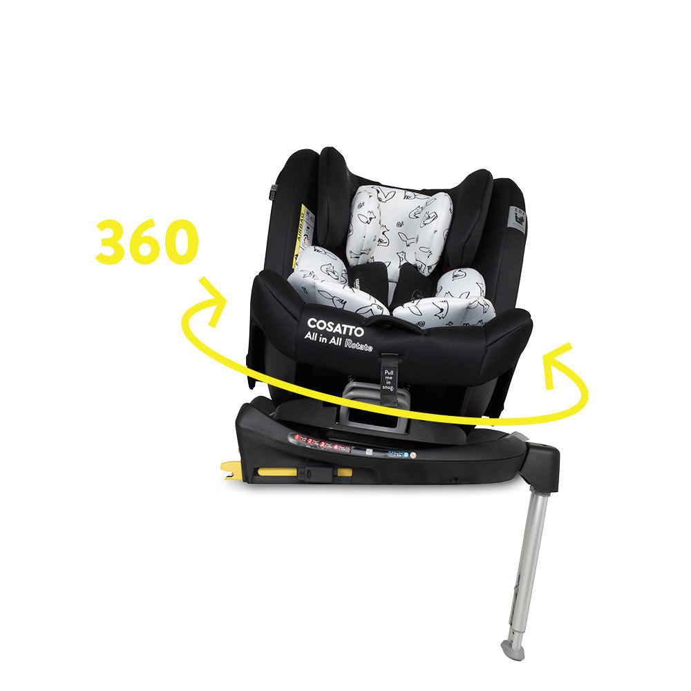 Cosatto All in All 360 Rotate Car Seat Foxed - 0 to 12 Years