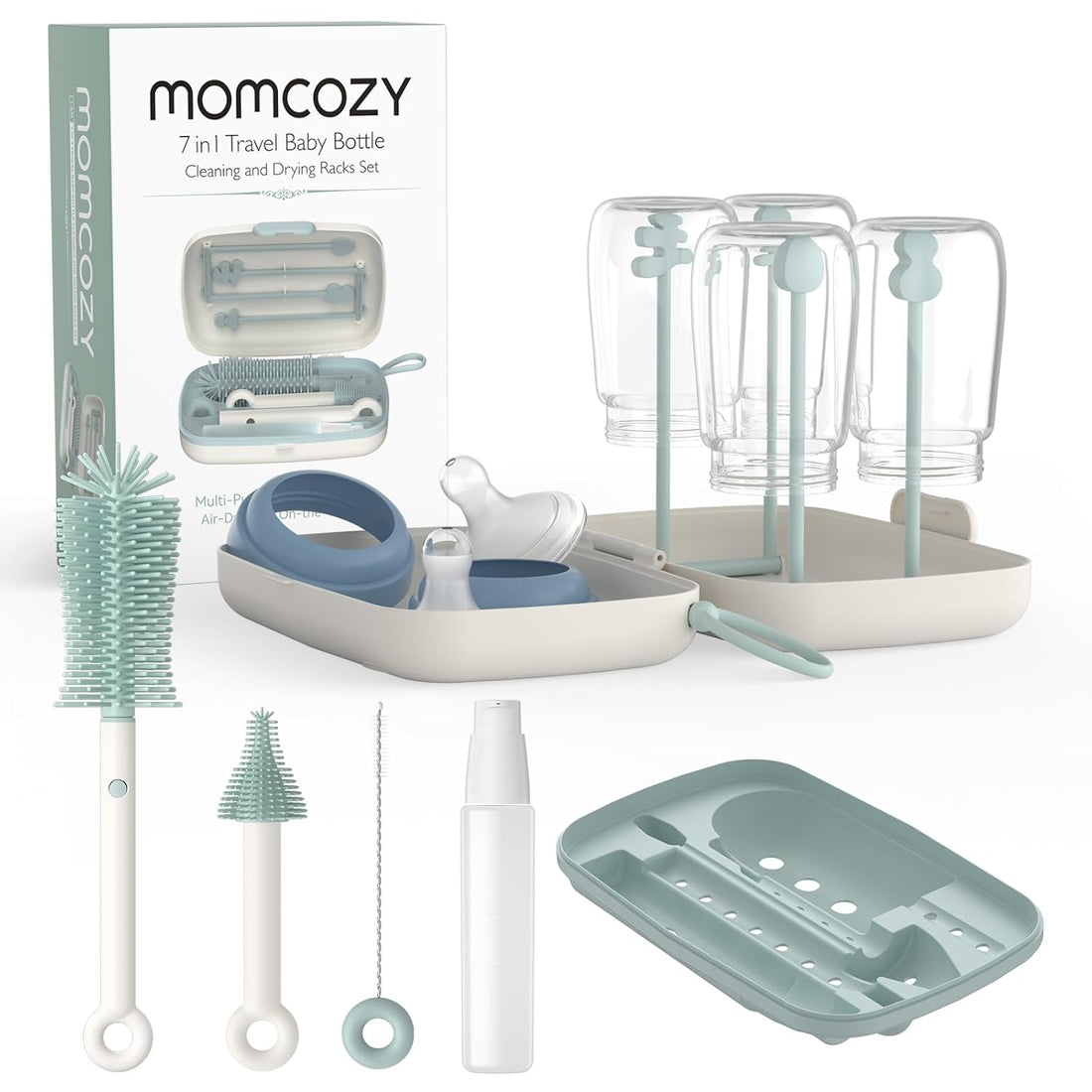 Momcozy Set pastrimi shishesh për bebe  7 në 1