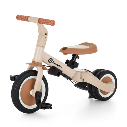 PETITE&MARS Triçikletë shumëfunksionale 5 në 1, Turbo - Desert Sand