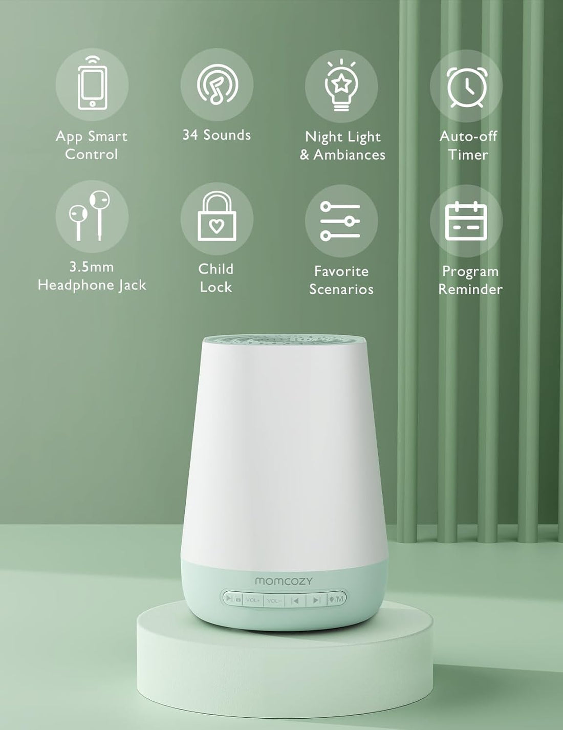 Momcozy – Smart Sound Machine & light