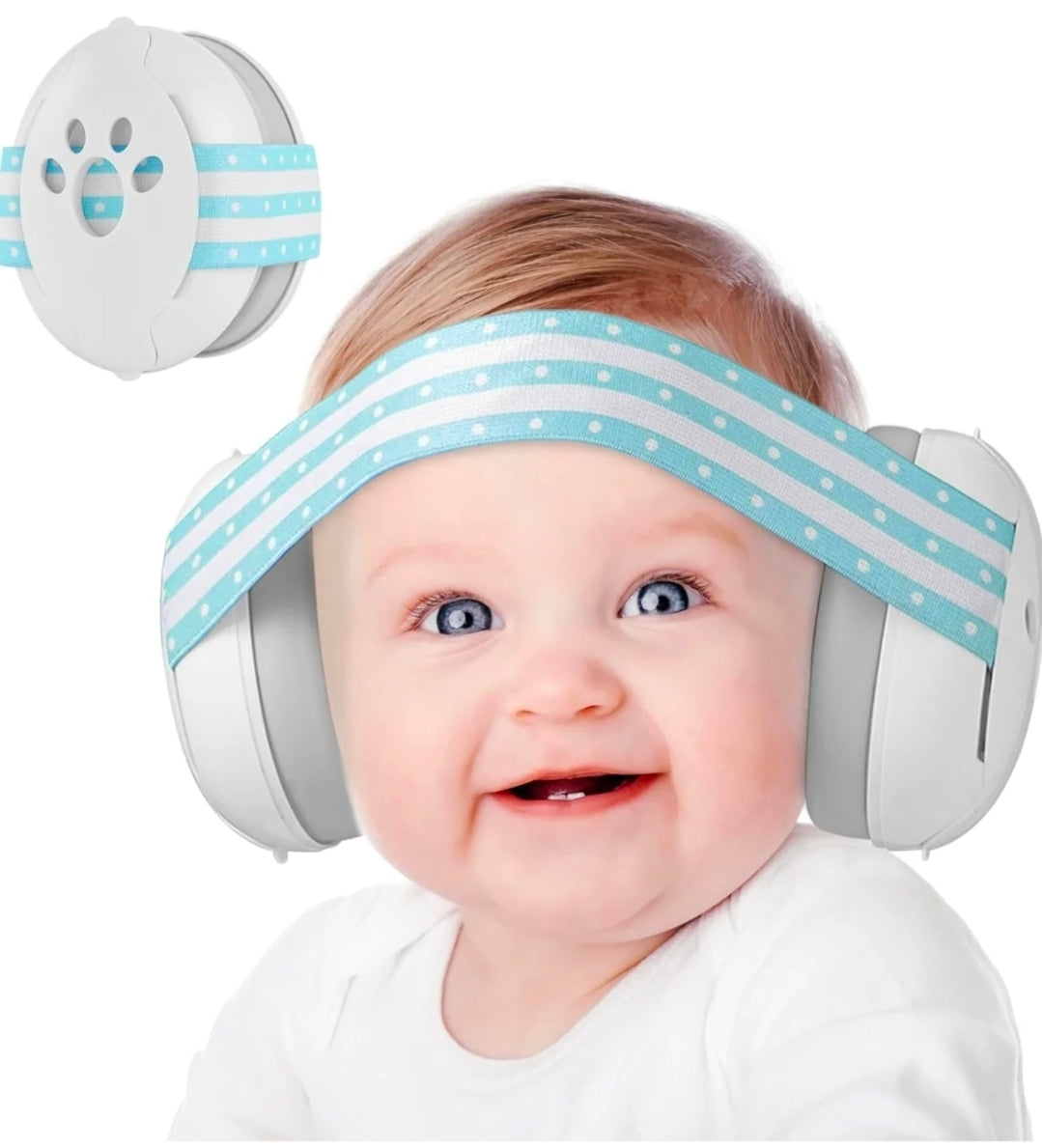 Kufje mbrojtëse për veshët e bebes