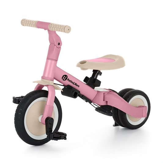 PETITE&MARS Triçikletë shumëfunksionale 5 në 1 - Dusty Rose