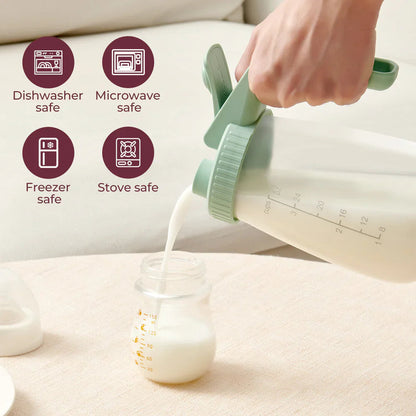 Momcozy bokall për ruajtjen e qumështit të gjirit, 150ml