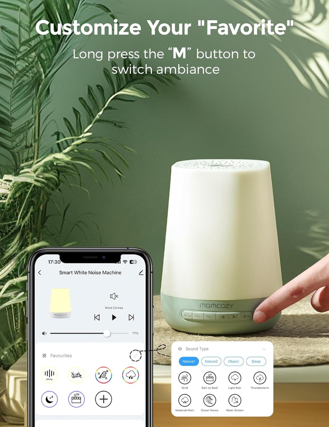 Momcozy – Smart Sound Machine & light