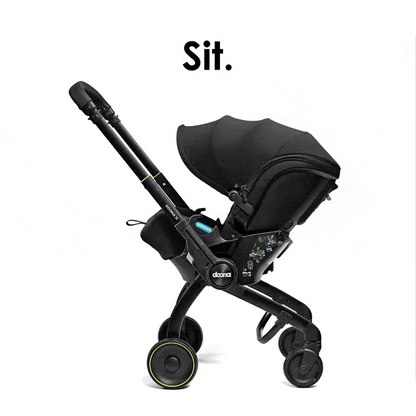 Doona X Infant Car Seat & Stroller - Nitro Black