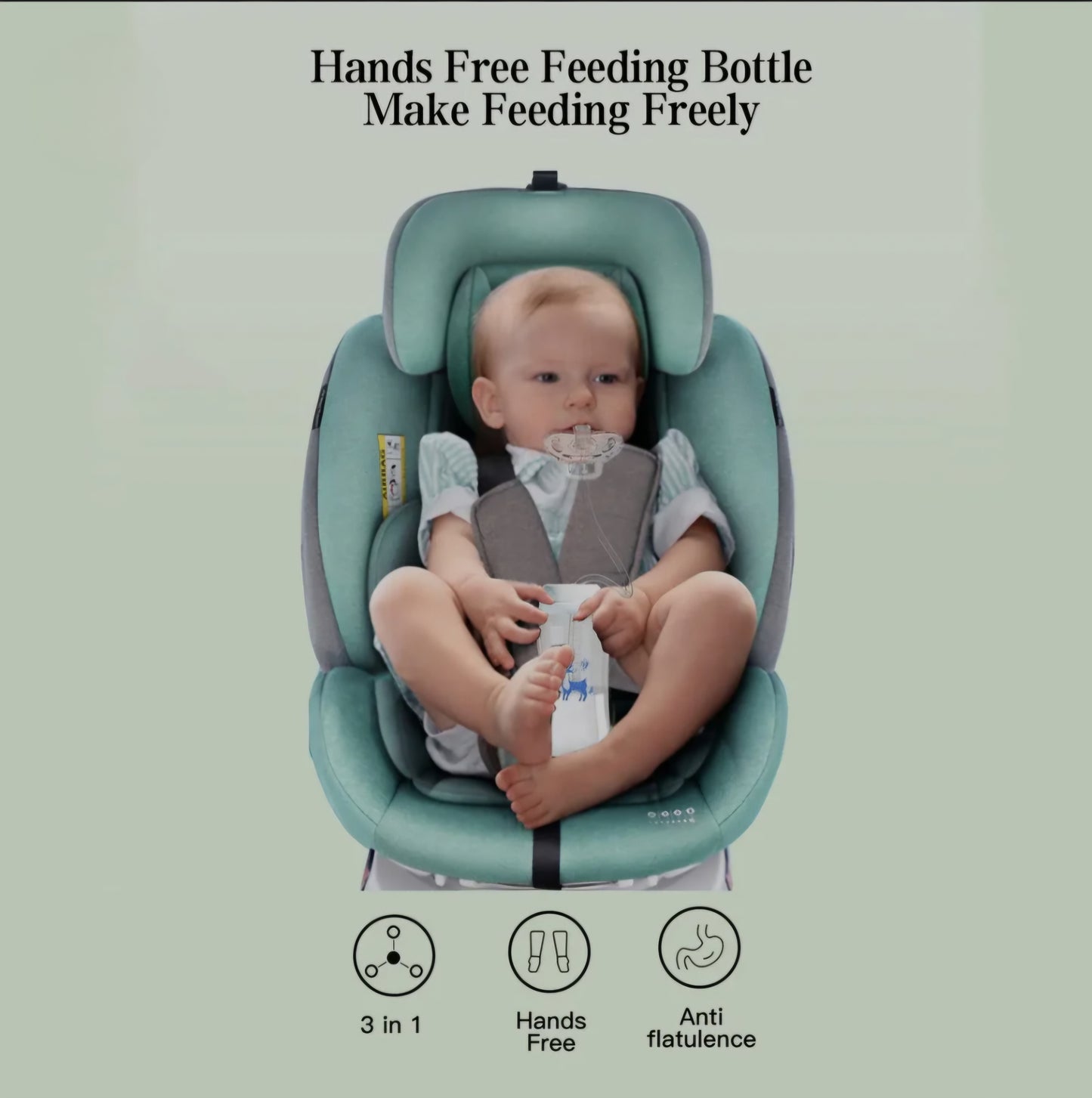 Biberon për bebe Hands Free
