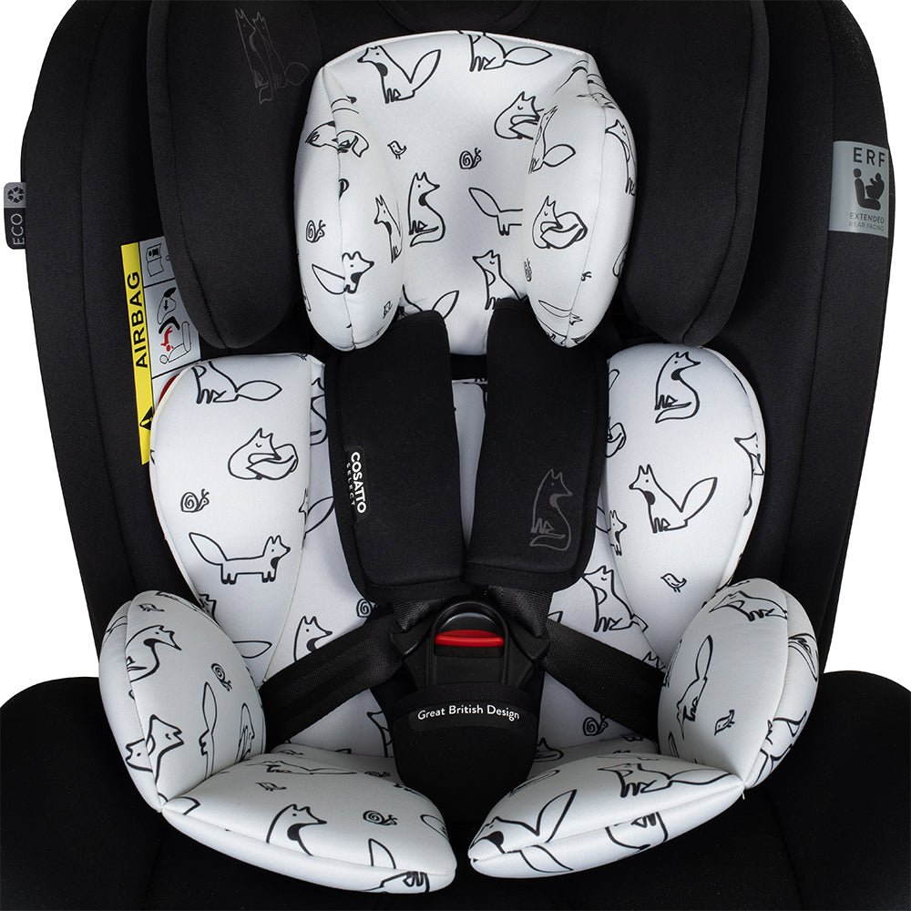 Cosatto All in All 360 Rotate Car Seat Foxed - 0 to 12 Years