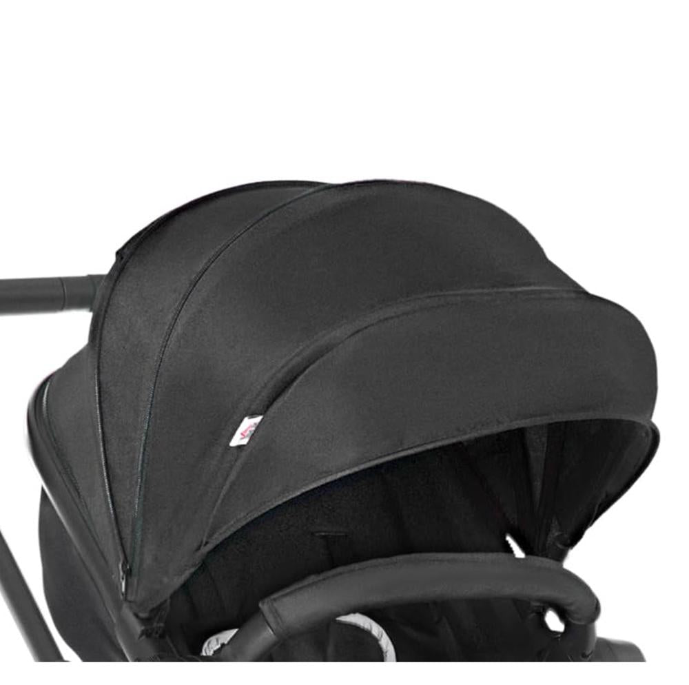 HomCom Stroller 2n1 - Black
