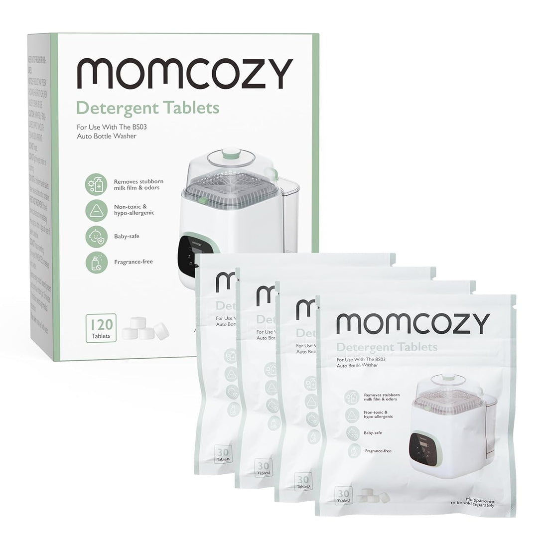 Momcozy tableta për KleanPal Pro — 120 Tableta